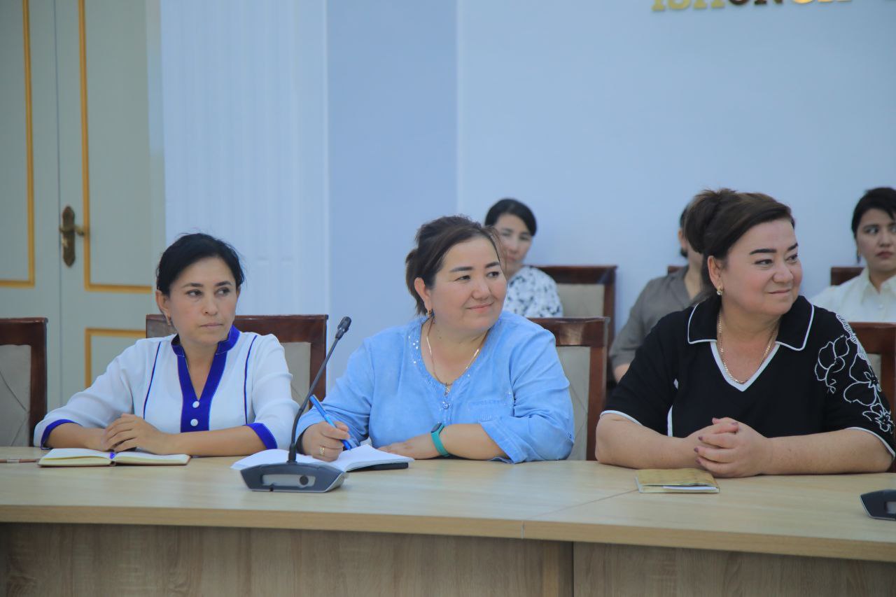 Kelajak taʼlimi uchun hamkorlik: vazir oʻrinbosari bilan muhim muloqot