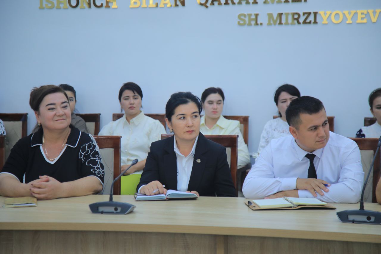 Kelajak taʼlimi uchun hamkorlik: vazir oʻrinbosari bilan muhim muloqot