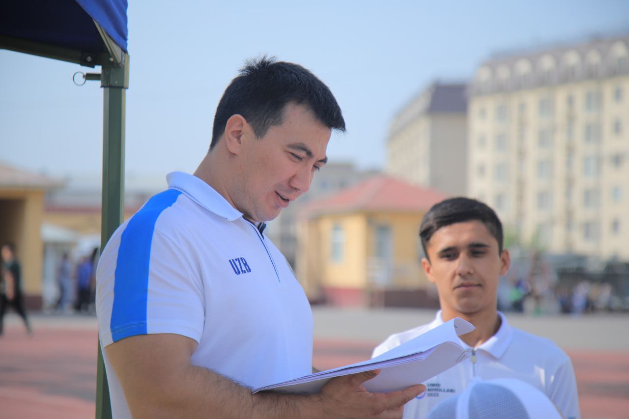 "Barkamol avlod" sport majmuasida Jismoniy madaniyat yoʻnalishi abituriyentlari uchun Kasbiy (ijodiy) imtihonlar boshlandi.