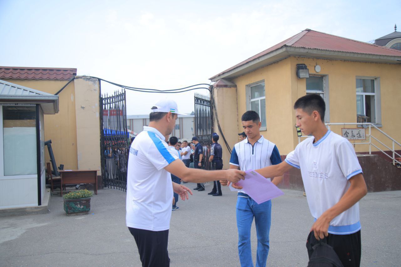 Kasbiy (ijodiy) imtihonning 2-kuni. Imtihonlar koʻtarinki kayfiyatda boshlanmoqda.