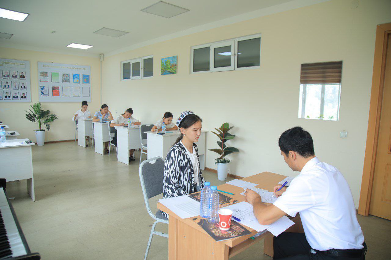 Kasbiy (ijodiy) imtihonlar qizg‘in pallada!