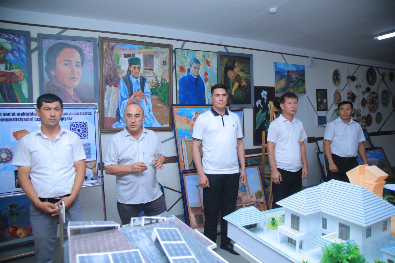 Ijodiy tafakkur namoyishi – institut san’at ko‘rgazmasida