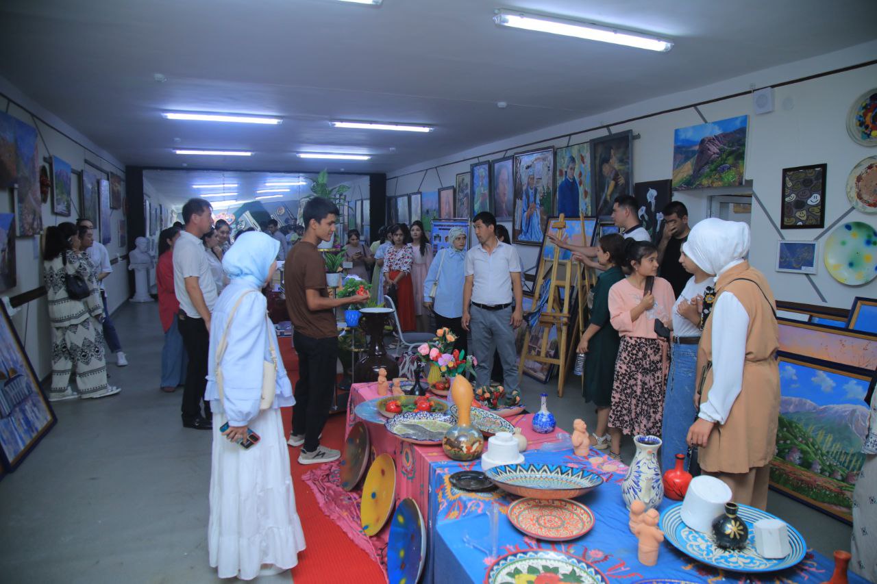 Ijodiy tafakkur namoyishi – institut san’at ko‘rgazmasida