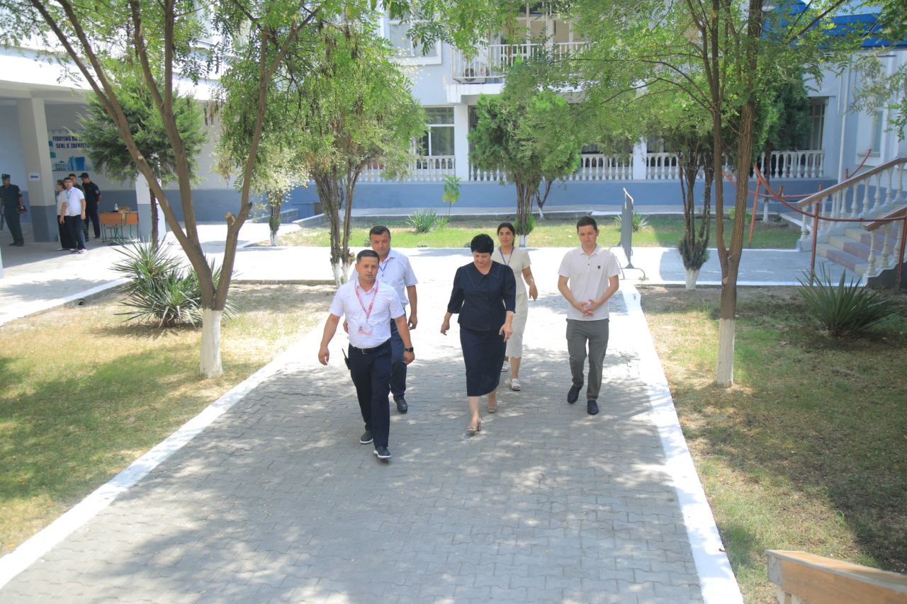 Vazir o‘rinbosari test sinovlari uchun yaratilgan sharoitlar bilan tanishdi