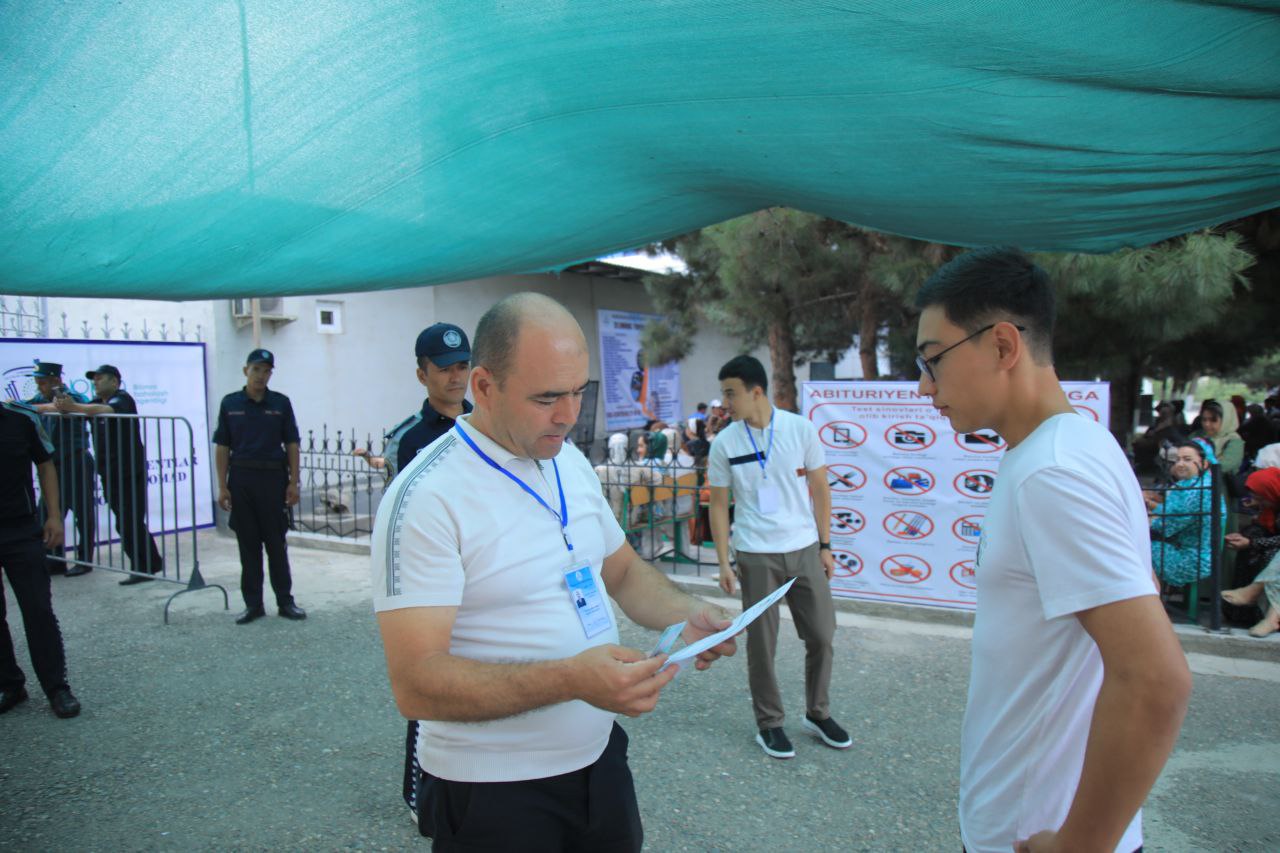 Maqsad – talabalik! “Doʻstlik” Akademik litseyida sinovlar davom etmoqda