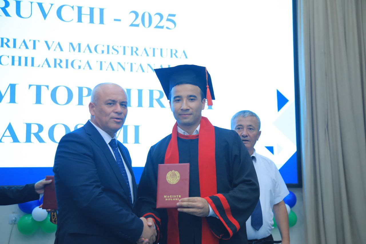 YOSHLAR — YELKASIDA MASʼULIYAT, QO'LIDA DIPLOM, KO'ZIDA PORLOQ KELAJAK!