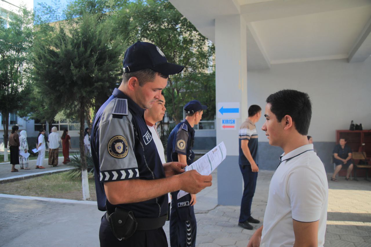 Namanganda oliy taʼlim muassasalariga kirish test sinovlarining 5-kuni davom etmoqda
