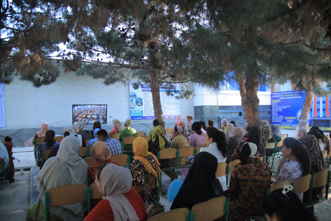 Namanganda oliy taʼlim muassasalariga kirish test sinovlarining 5-kuni davom etmoqda