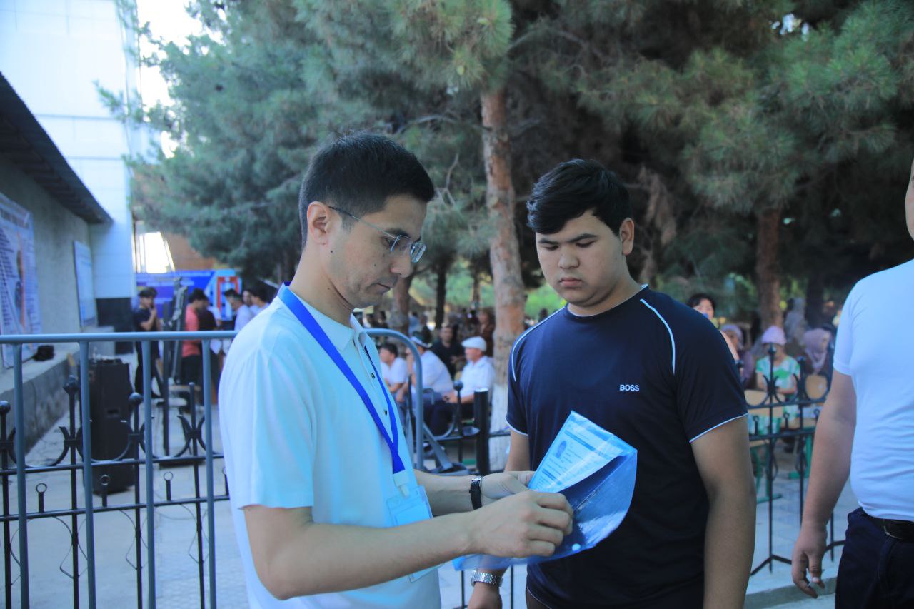 Namanganda oliy ta’lim muassasalariga kirish test sinovlari davom etmoqda