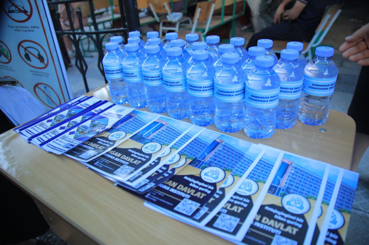 Namanganda oliy ta’lim muassasalariga kirish test sinovlari davom etmoqda