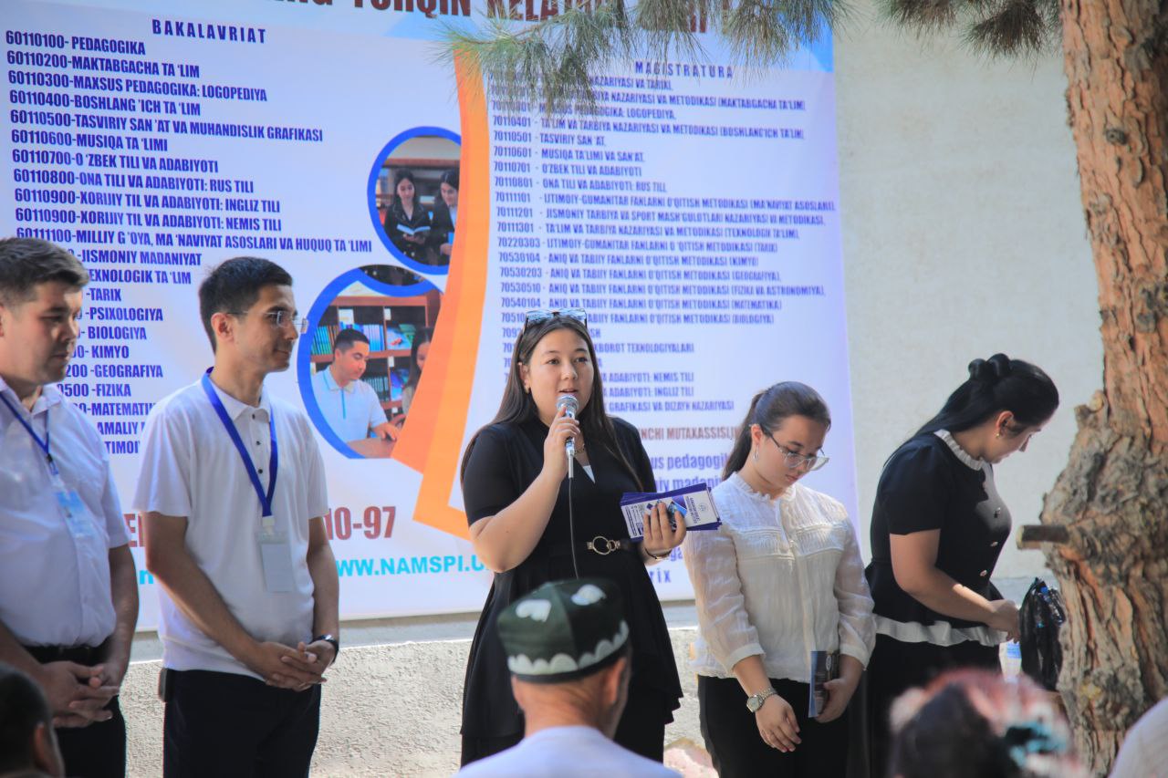 Namanganda oliy ta’lim muassasalariga kirish test sinovlari davom etmoqda