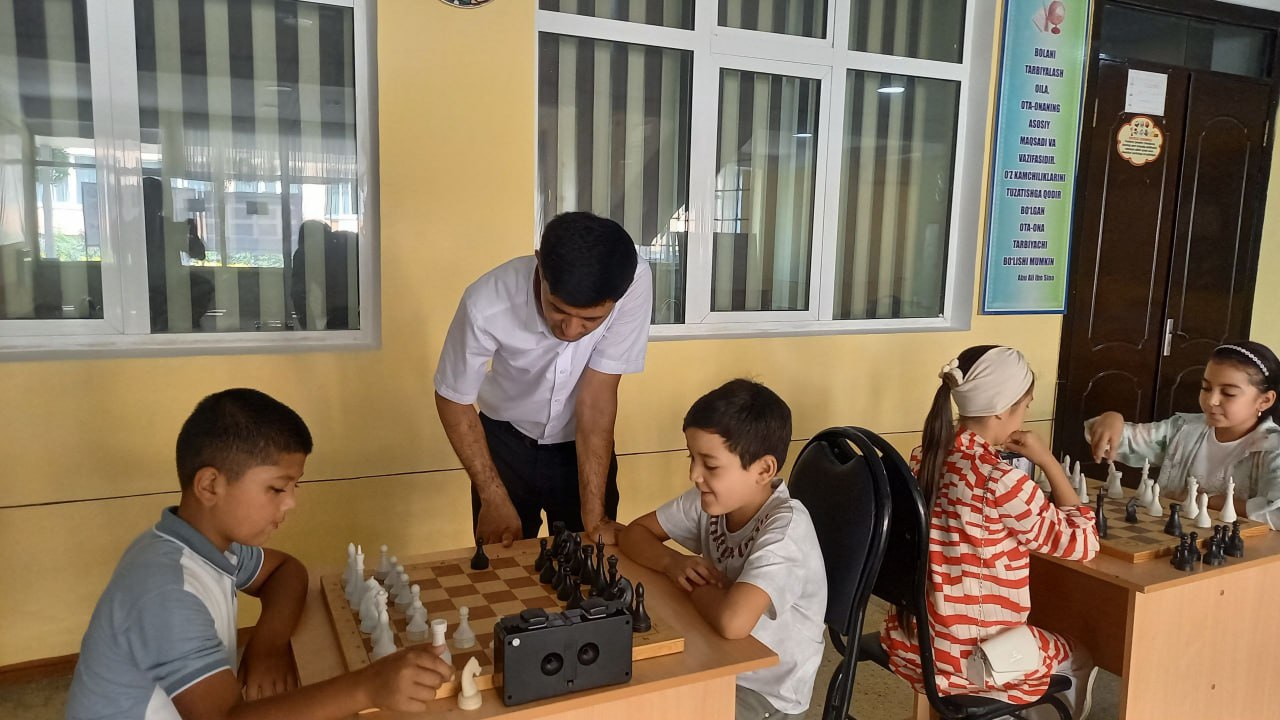 Shaxmat, shashka va raqamli bilimlar: “Dolzarb 90 kunlik” doirasida amaliy mashg‘ulotlar
