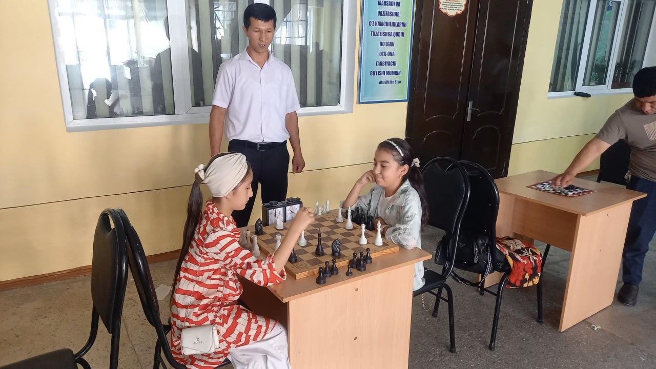 Shaxmat, shashka va raqamli bilimlar: “Dolzarb 90 kunlik” doirasida amaliy mashg‘ulotlar