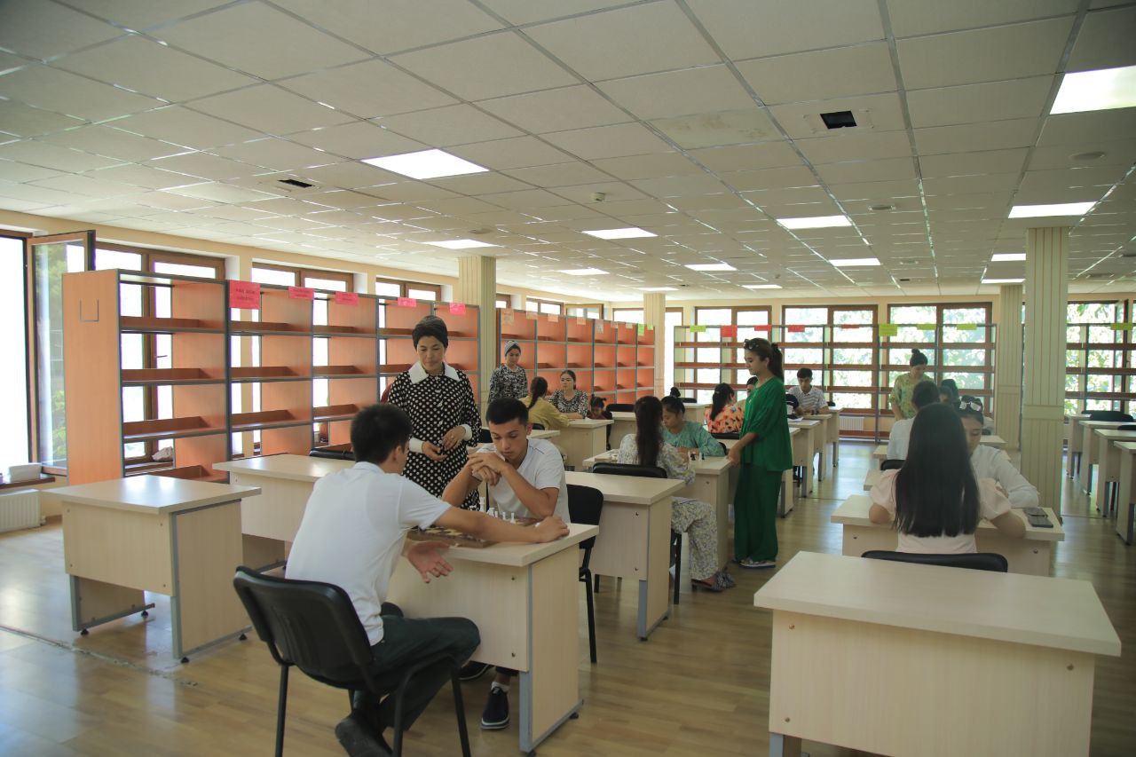 Intellektual bellashuv: “Dolzarb 90 kunlik” doirasida shaxmat va shashka musobaqasi