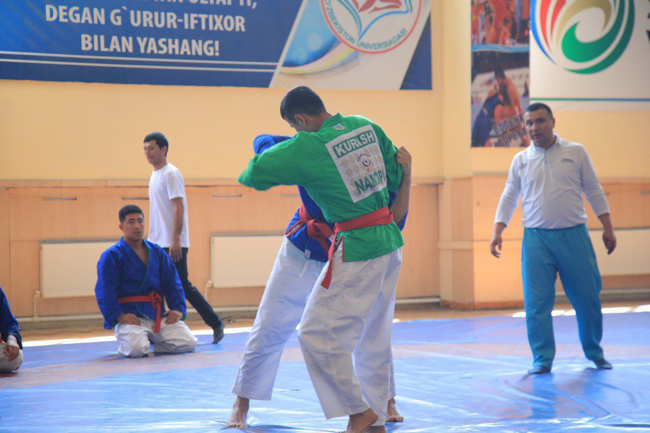 “Dolzarb 90 kunlik” doirasida “Kurash” to‘garagining navbatdagi mashg‘uloti oʻtkazildi