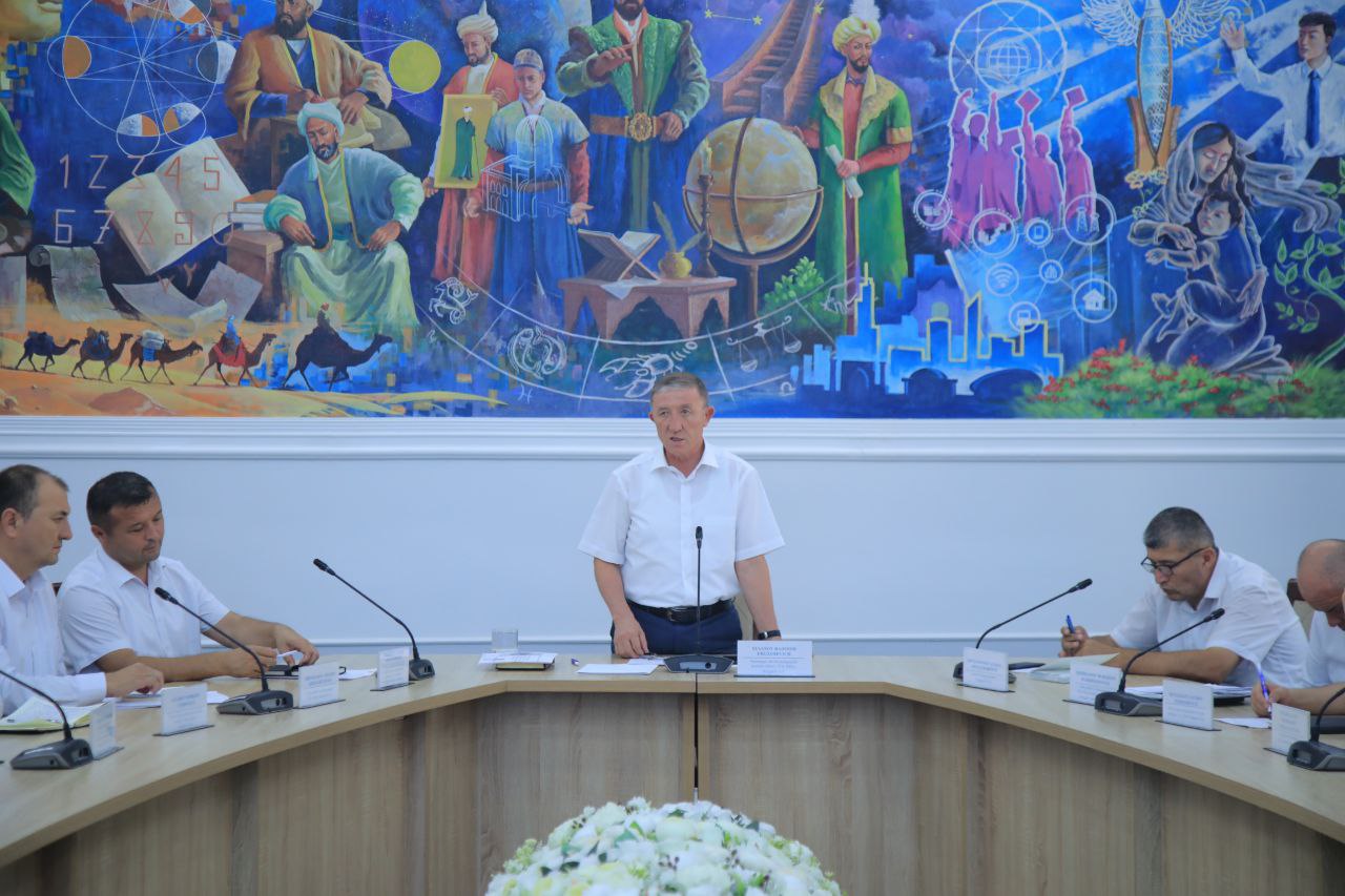 NAMANGAN DAVLAT PEDAGOGIKA INSTITUTIDA 12-SONLI KENGASH YIGʻILISHI BO'LIB O'TDI