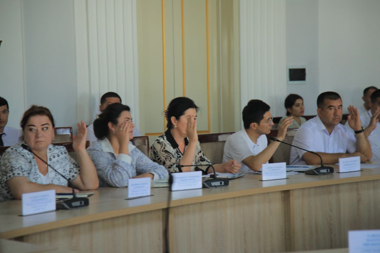 NAMANGAN DAVLAT PEDAGOGIKA INSTITUTIDA 12-SONLI KENGASH YIGʻILISHI BO'LIB O'TDI