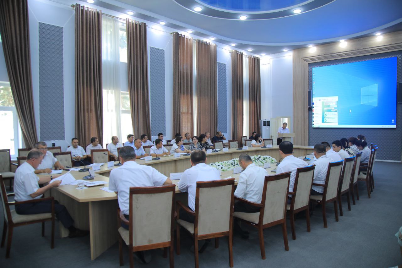 NAMANGAN DAVLAT PEDAGOGIKA INSTITUTIDA 12-SONLI KENGASH YIGʻILISHI BO'LIB O'TDI