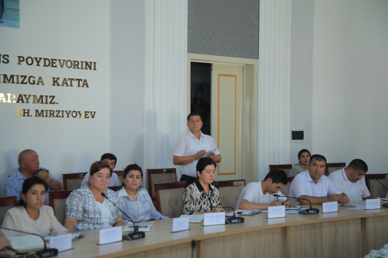 NAMANGAN DAVLAT PEDAGOGIKA INSTITUTIDA 12-SONLI KENGASH YIGʻILISHI BO'LIB O'TDI