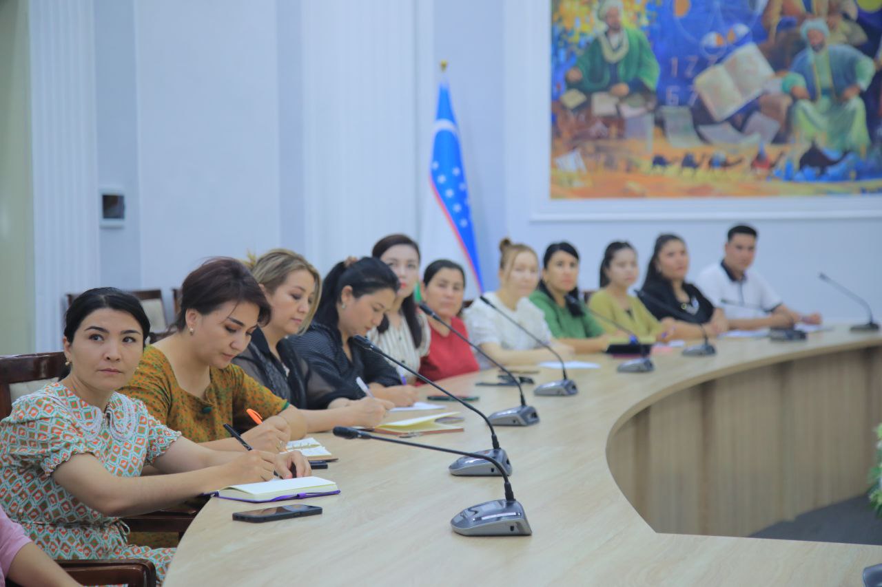 NamDPI rahbar va xodimlari hamda professor-oʻqituvchilari "Siyosiy-ma’rifat soati"da ishtirok etdi.