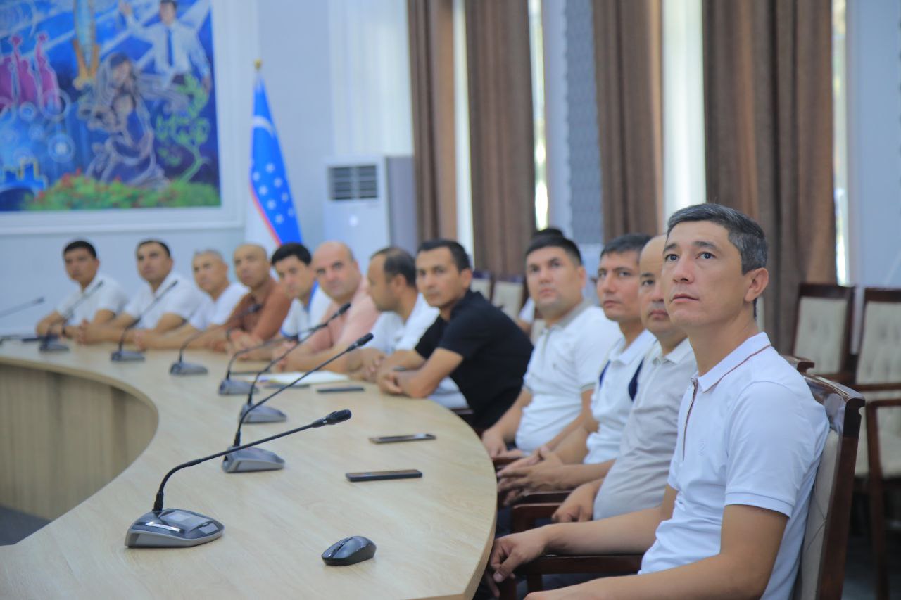 NamDPI rahbar va xodimlari hamda professor-oʻqituvchilari "Siyosiy-ma’rifat soati"da ishtirok etdi.