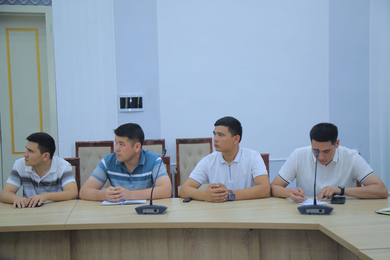 NamDPI rahbar va xodimlari hamda professor-oʻqituvchilari navbatdagi "Siyosiy-ma’rifat soati"da ishtirok etdi.