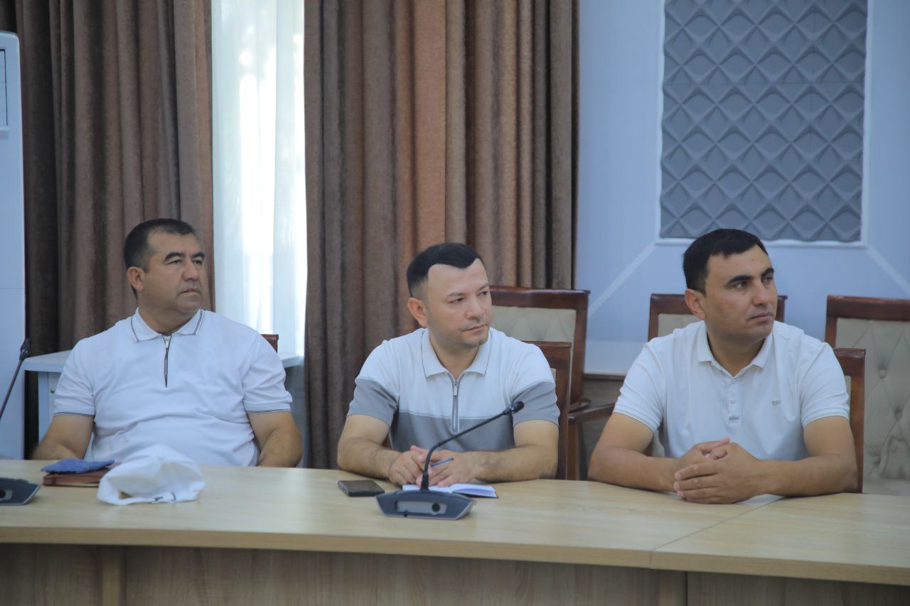 NamDPI rahbar va xodimlari hamda professor-oʻqituvchilari navbatdagi "Siyosiy-ma’rifat soati"da ishtirok etdi.