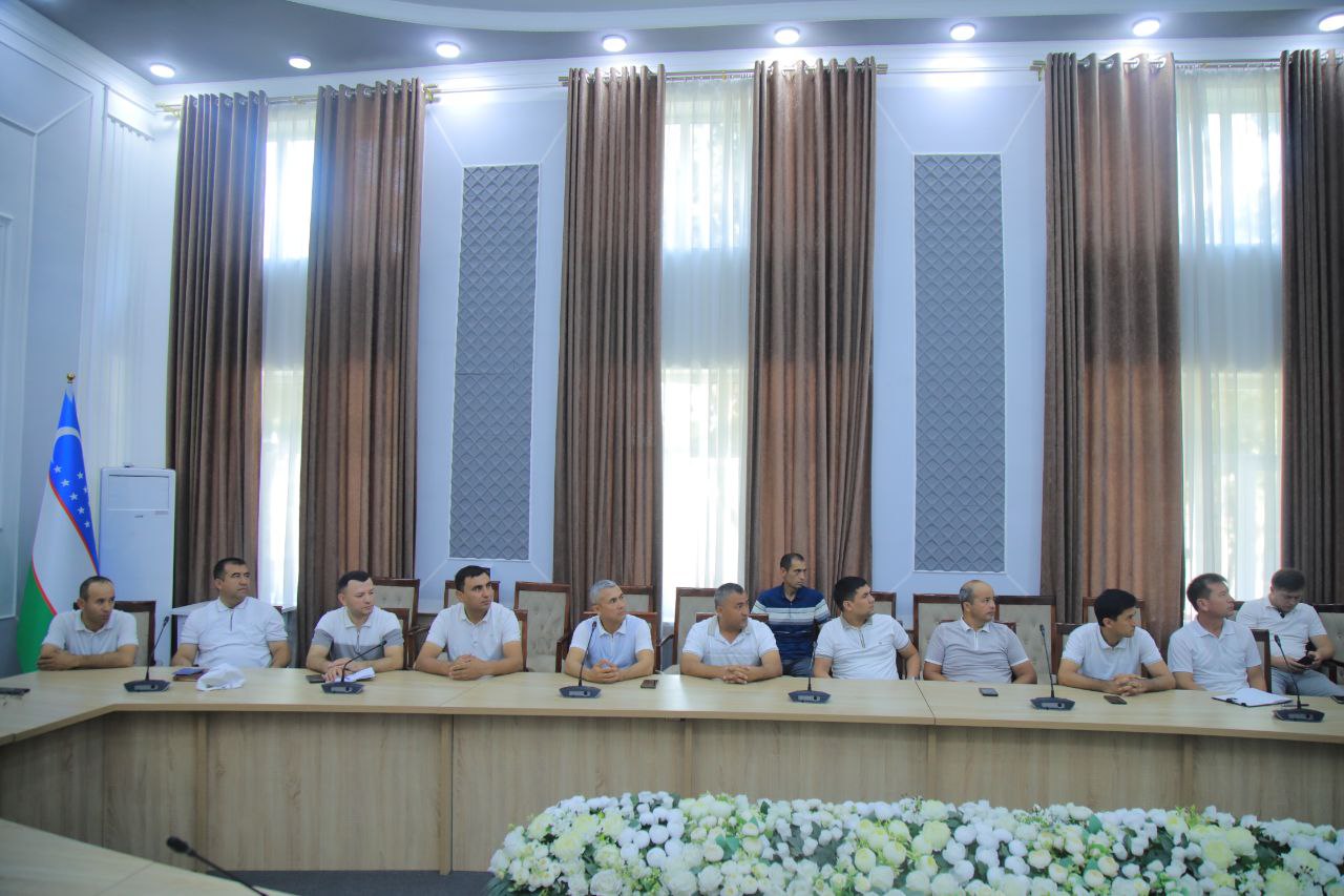 NamDPI rahbar va xodimlari hamda professor-oʻqituvchilari navbatdagi "Siyosiy-ma’rifat soati"da ishtirok etdi.