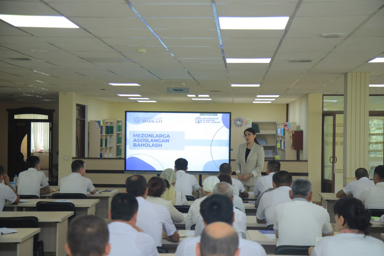 NamDPIda o‘qitish va baholashning yangi tartibi bo‘yicha o‘quv-trening boshlandi!