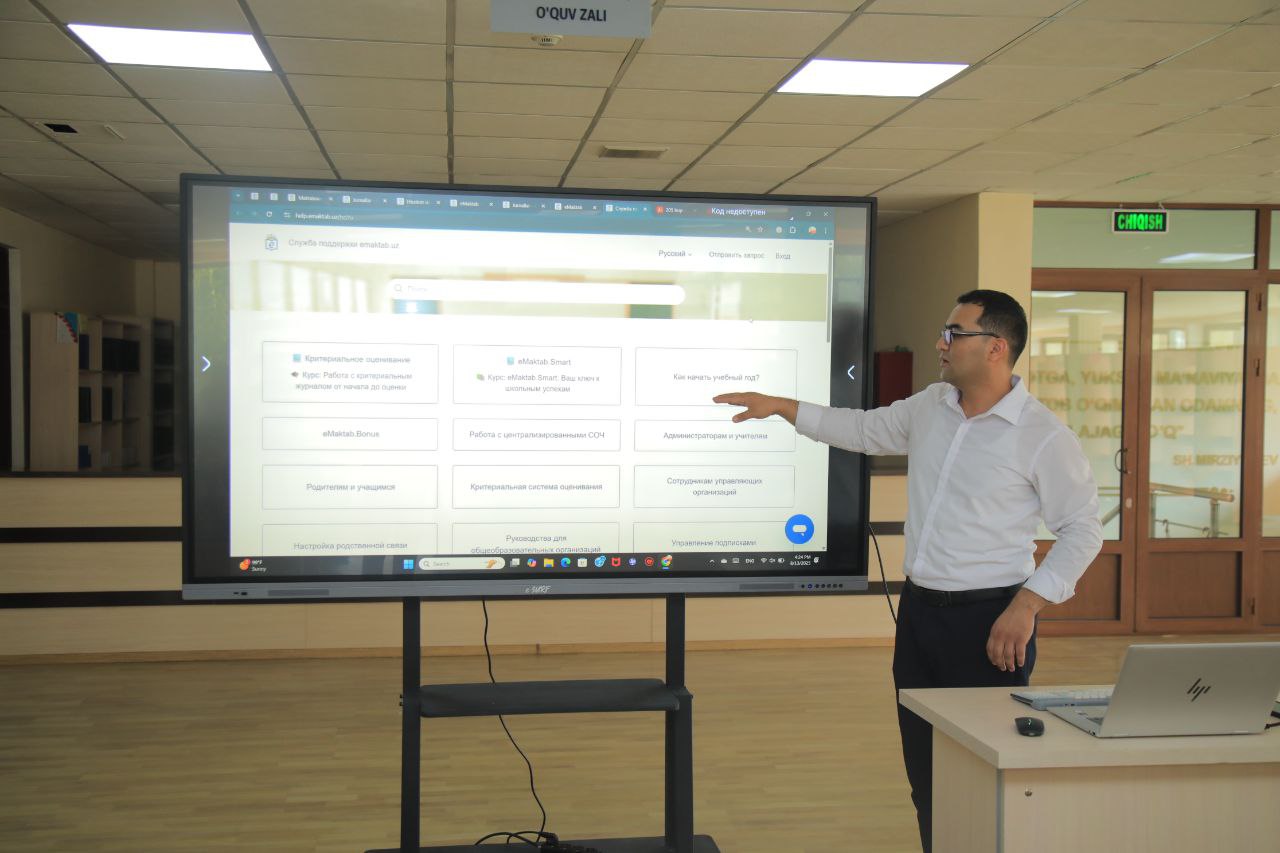 NamDPIda “Mezonlarga asoslangan baholash” mavzusidagi seminar-treninglar yakunlandi