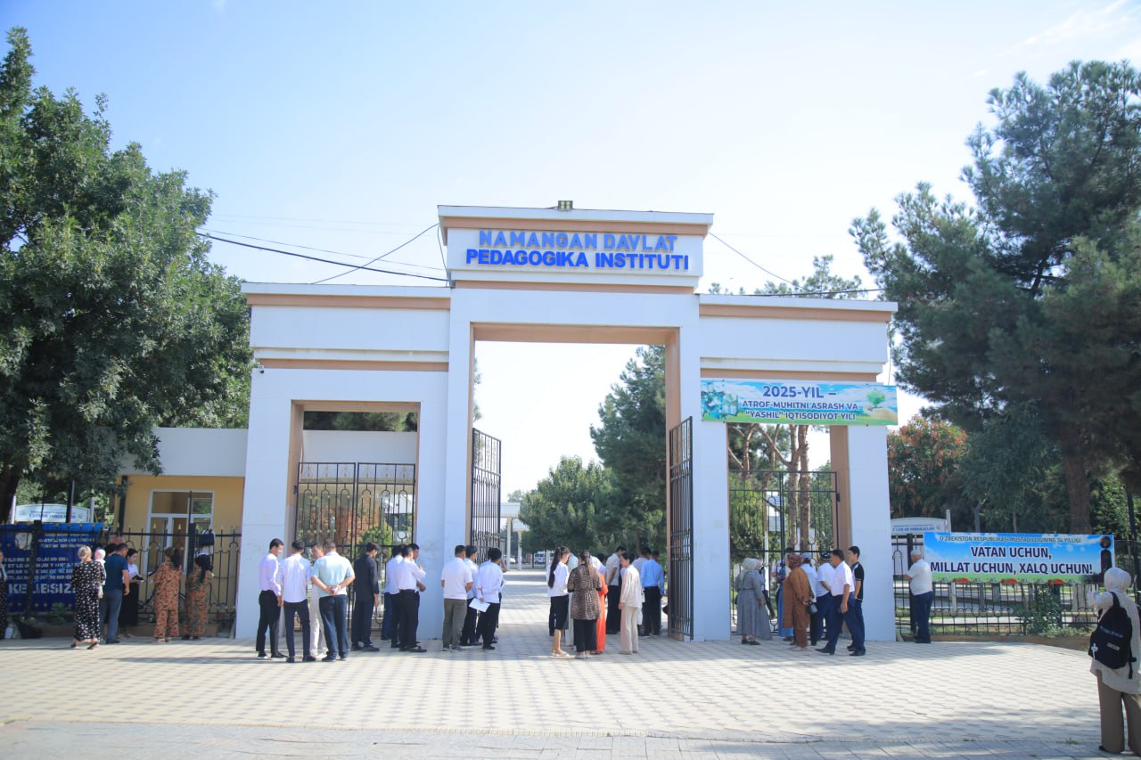 Texnikumdan oliy ta’lim sari: NamDPIda suhbatlar boshlandi