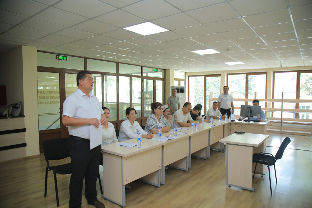 Texnikumdan oliy ta’lim sari: NamDPIda suhbatlar boshlandi