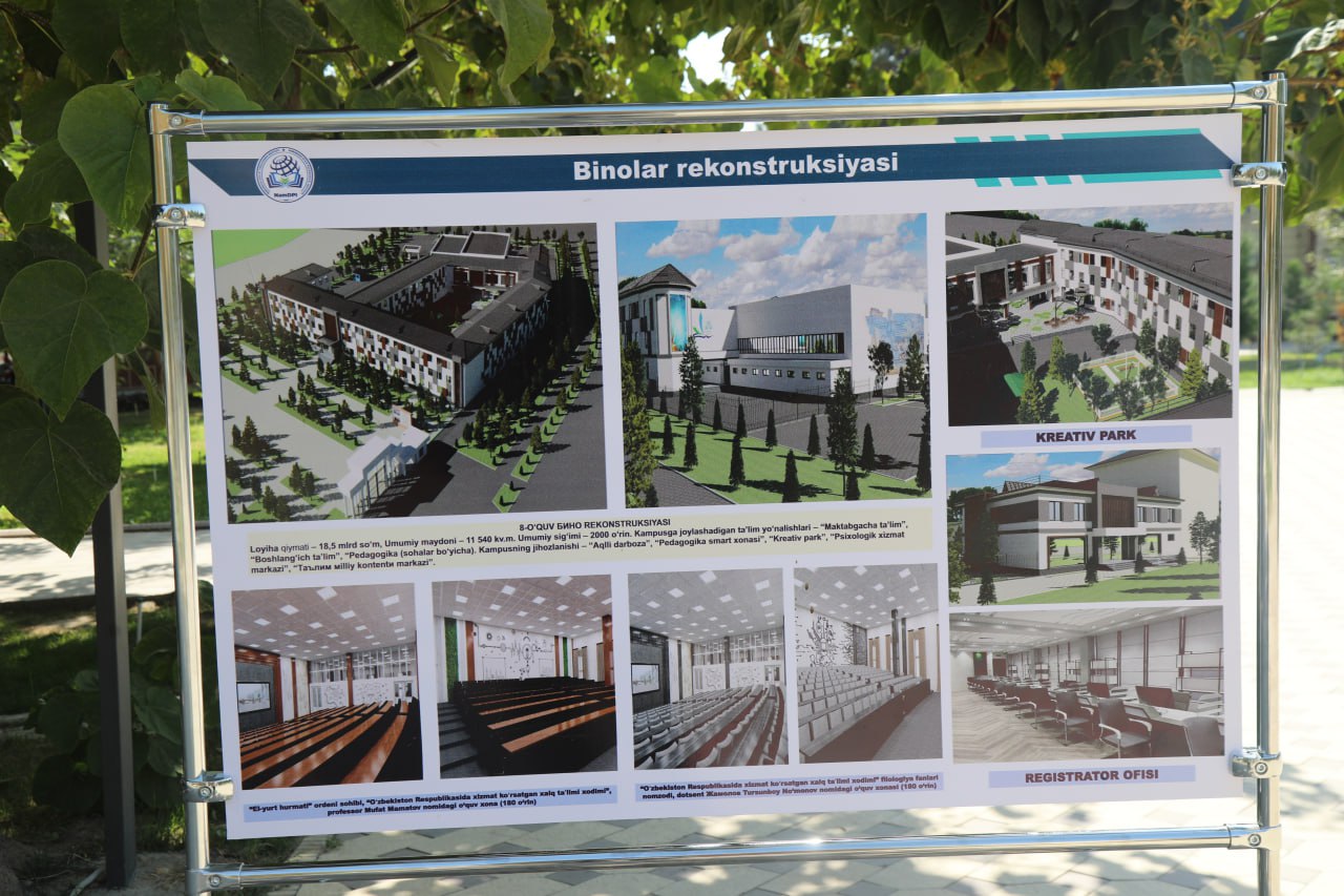 Yangi sharoitlar sari xayrli qadam!