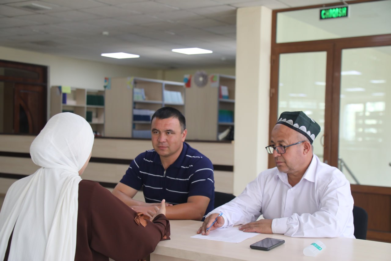 NamDPIda ikkinchi mutaxassislik bo‘yicha suhbat-imtihonlar o‘tkazildi