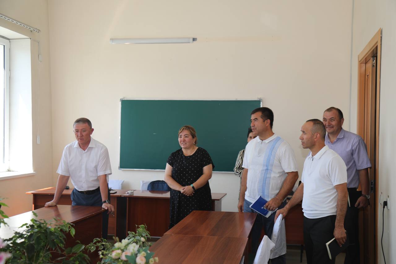 Zamonaviy texnologiyalar – sifatli ta’lim garovi: NamDPIda yangi oʻquv yiliga tayyorgarlik jarayonlari oʻrganildi