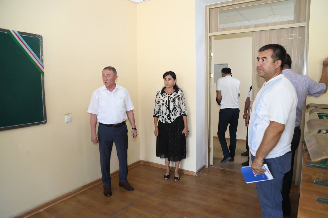Zamonaviy texnologiyalar – sifatli ta’lim garovi: NamDPIda yangi oʻquv yiliga tayyorgarlik jarayonlari oʻrganildi