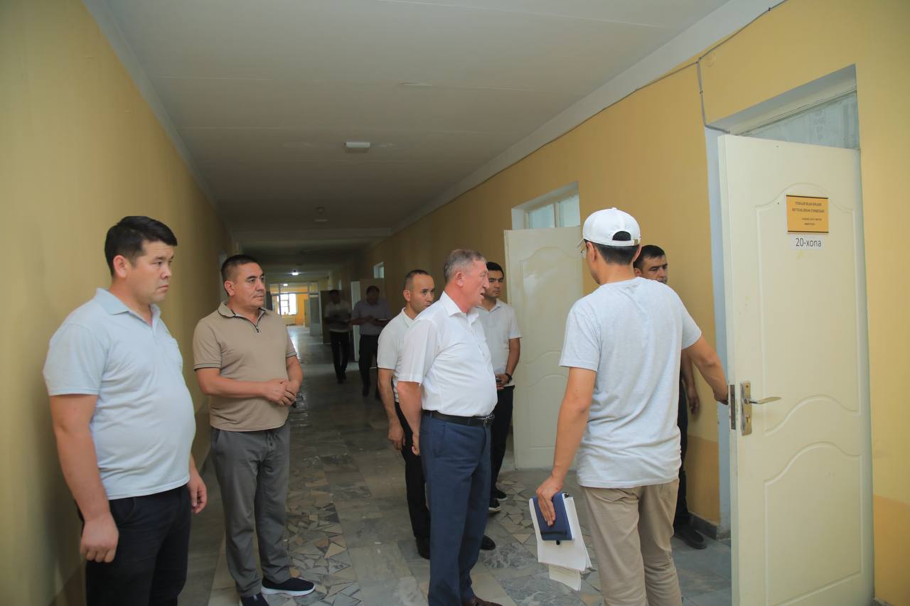 Zamonaviy texnologiyalar – sifatli ta’lim garovi: NamDPIda yangi oʻquv yiliga tayyorgarlik jarayonlari oʻrganildi