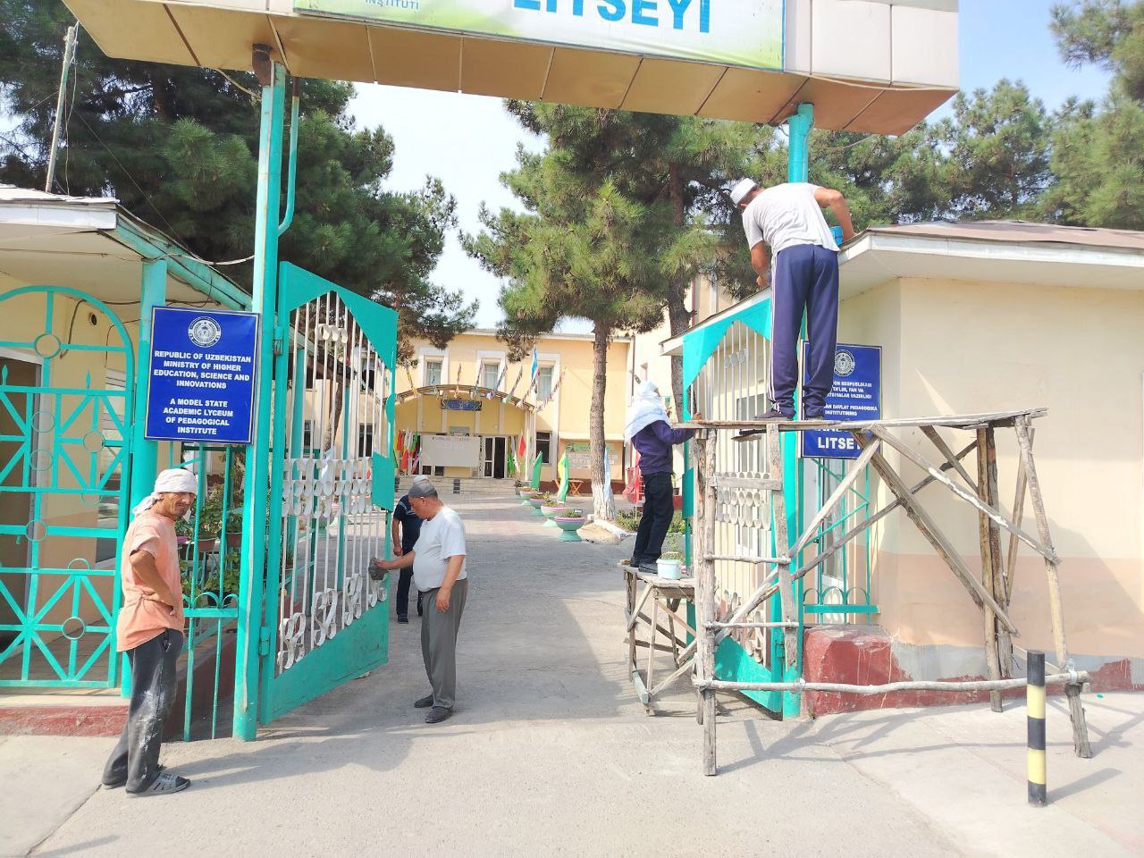 NamDPI akademik litseyida umumxalq xayriya hashari