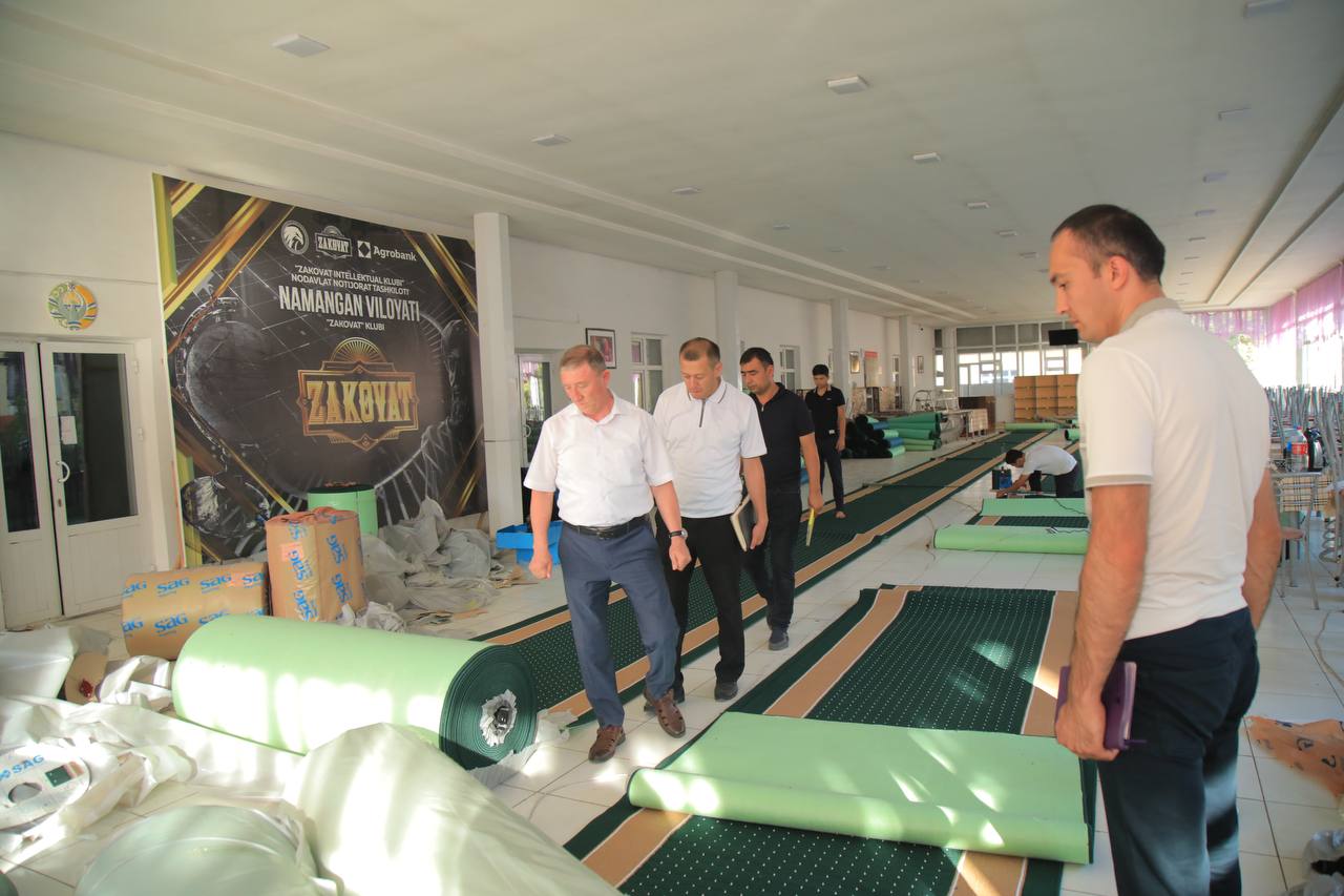 Namangan davlat pedagogika instituti talabalar turar joyining yangi o‘quv yiliga tayyorgarlik holati o‘rganildi