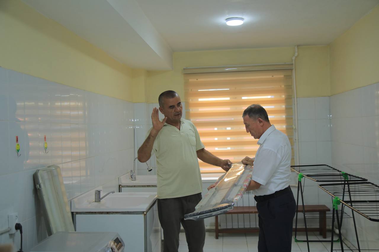Namangan davlat pedagogika instituti talabalar turar joyining yangi o‘quv yiliga tayyorgarlik holati o‘rganildi
