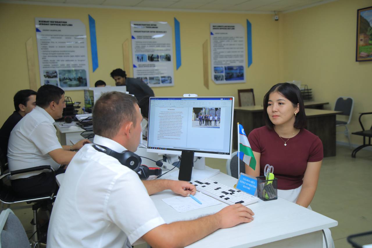 Namangan davlat pedagogika institutiga talabalikka tavsiya etilgan abuturiyentlar hujjatlarini qabul qilish jarayonlari boshlandi!