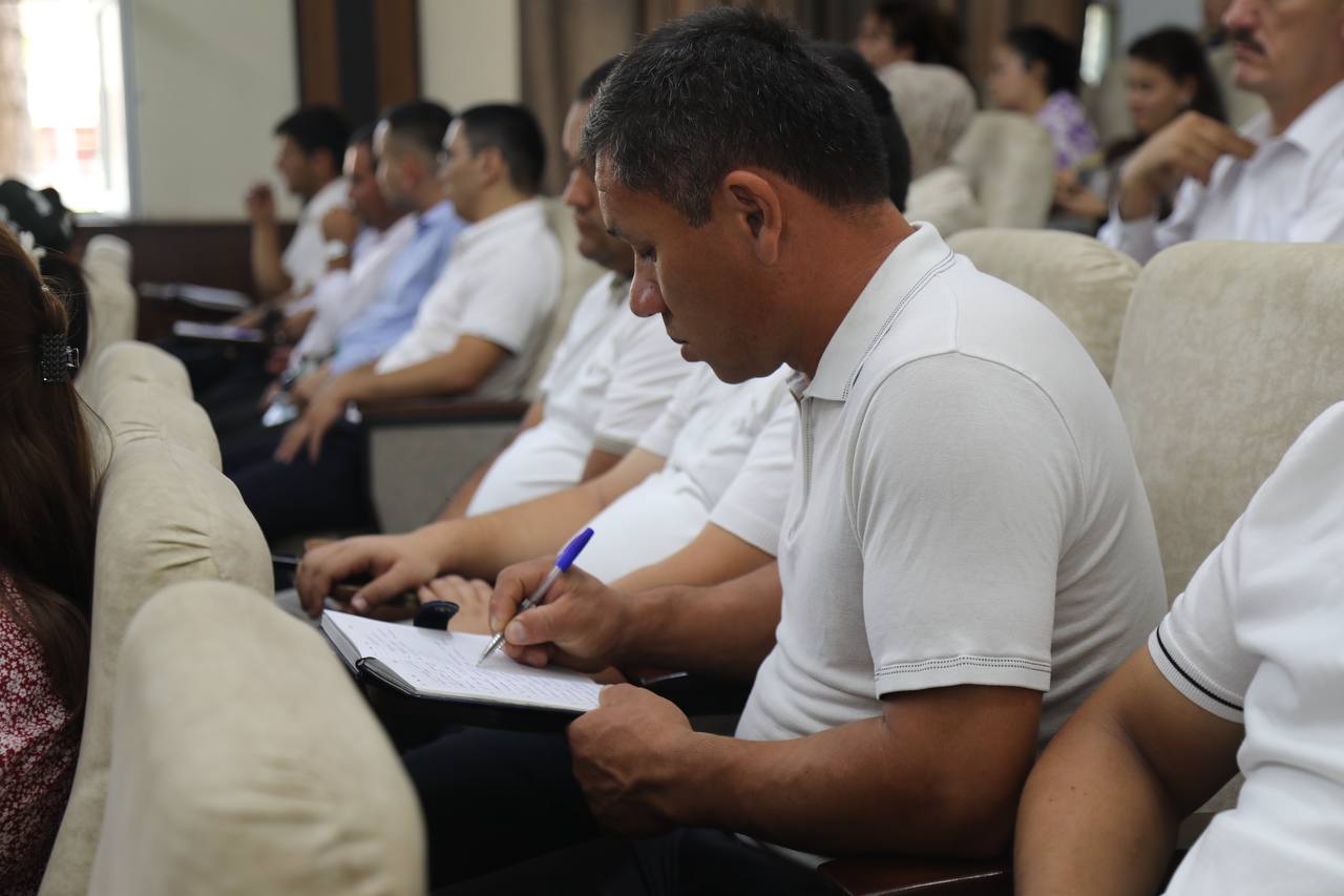 O‘quv me’yoriy hujjatlar bilan ishlash bo‘yicha o‘quv seminari