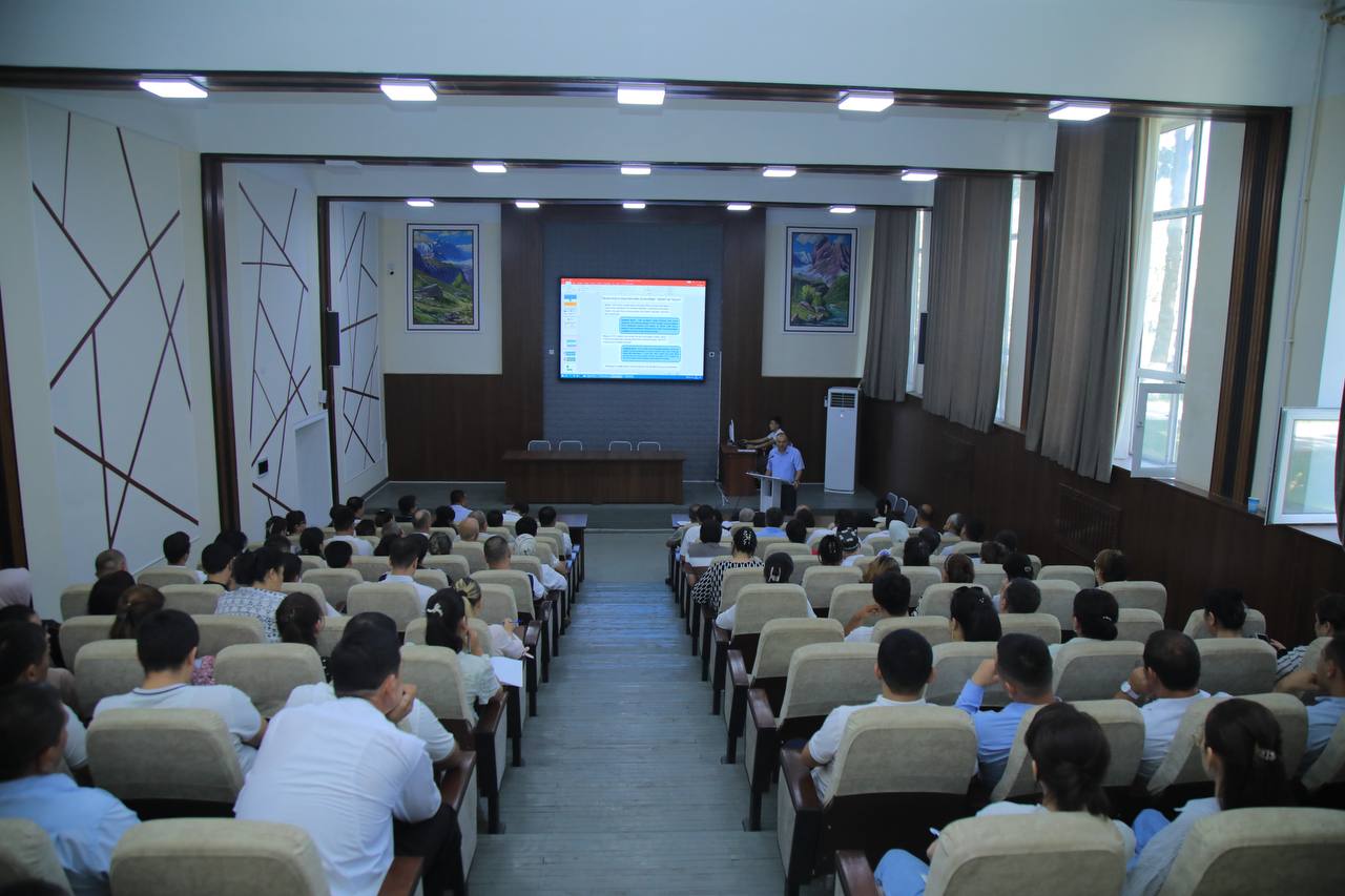 O‘quv me’yoriy hujjatlar bilan ishlash bo‘yicha o‘quv seminari