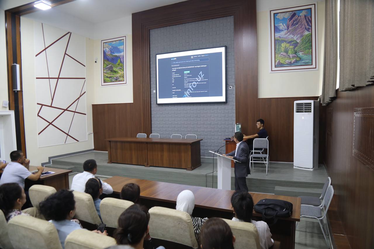 Xalqaro maqola va ilmiy loyihalar bo‘yicha seminar-trening