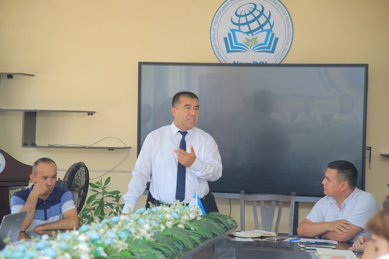 PEDAGOGIKA FAKULTETI KENGASHINING 1-SONLI YIG‘ILISHI