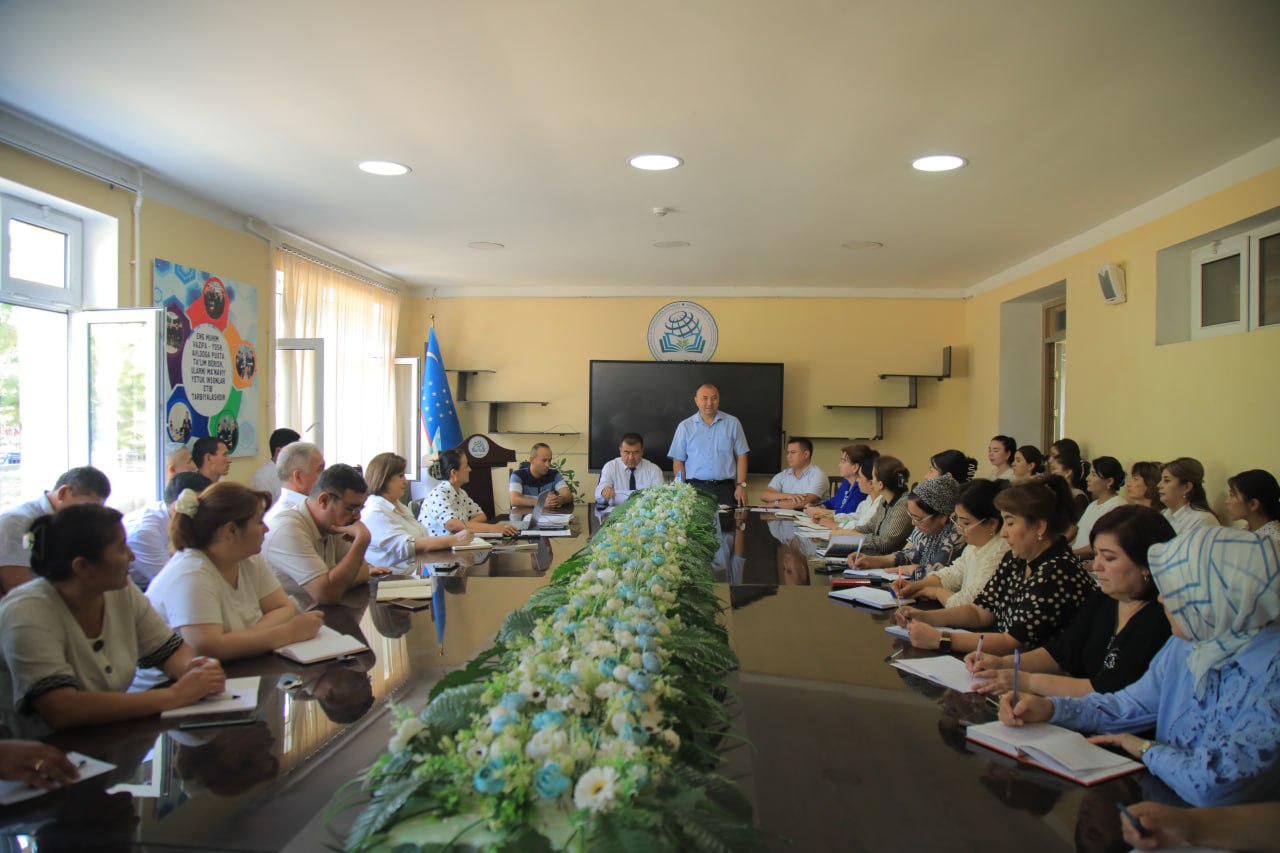 PEDAGOGIKA FAKULTETI KENGASHINING 1-SONLI YIG‘ILISHI