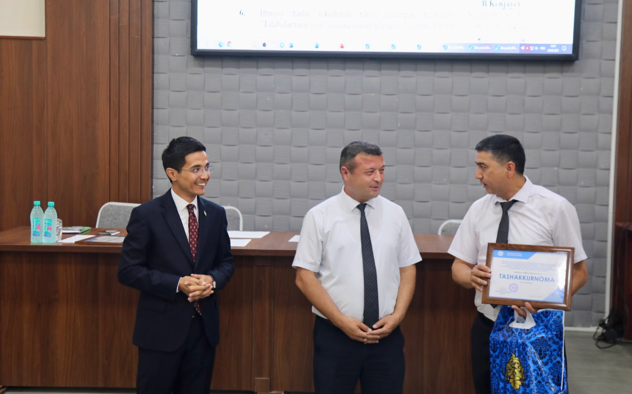 IJTIMOY FANLAR FAKULTETI KENGASHINING 1-SONLI YIG‘ILISHI