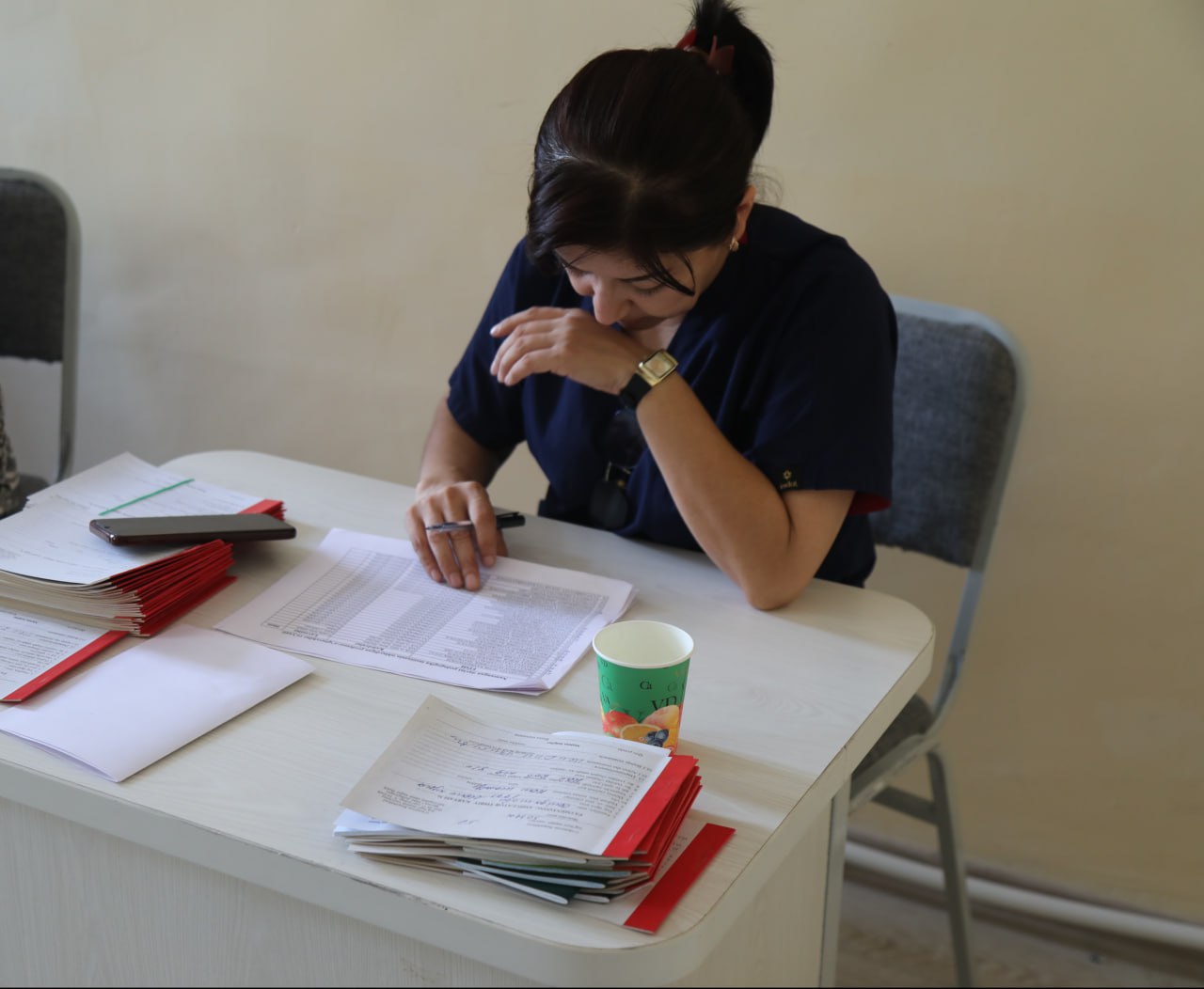 Namangan davlat pedagogika institutida pedagog xodimlarning 2025/2026-O'quv yili boshlanishi avvalida sayyor-tibbiy ko‘rigi o‘tkazildi