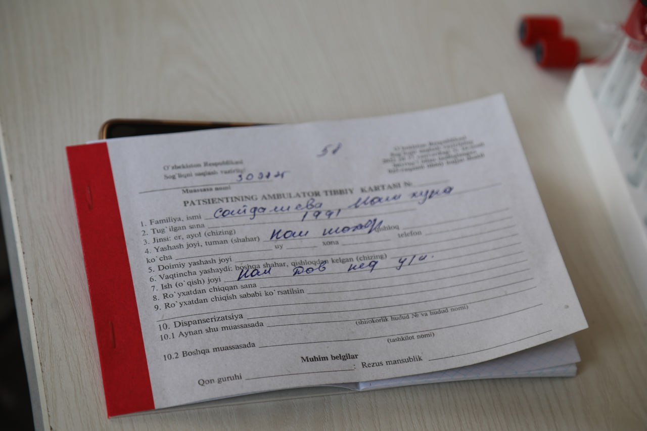 Namangan davlat pedagogika institutida pedagog xodimlarning 2025/2026-O'quv yili boshlanishi avvalida sayyor-tibbiy ko‘rigi o‘tkazildi