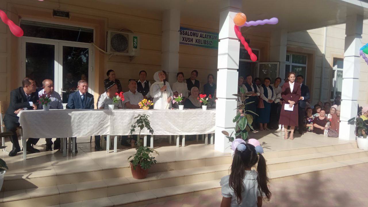 Bilimlar kunida ilk qo‘ng‘iroq yangradi